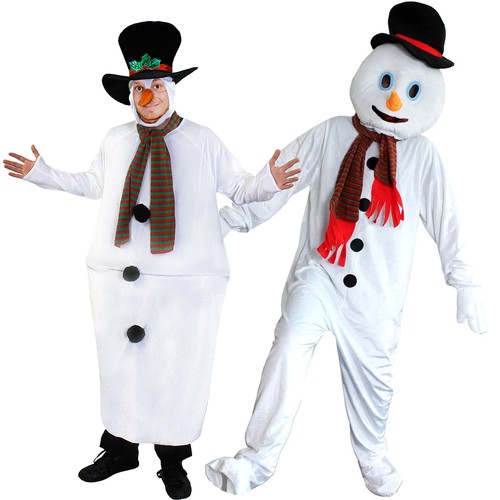 Adult snowman costume - snowman,