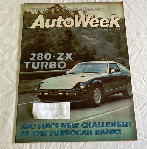 Autoweek magazine datsun 280 - datsun,