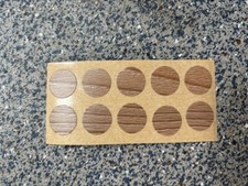 Burstner wood effect sticker