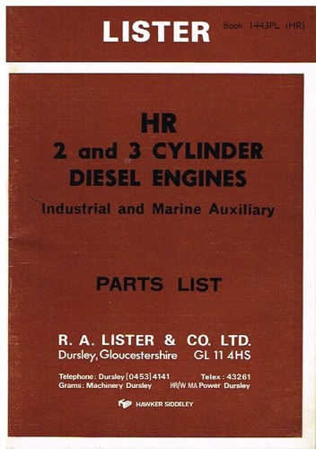 Lister hr2 hr3 - lister,