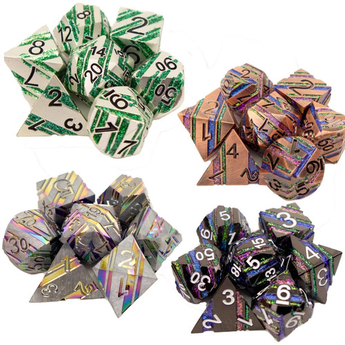 Metal dice set strata select - dice, (select