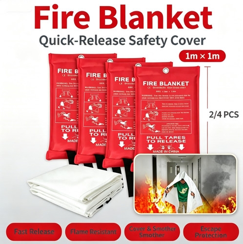 Pcs fire blanket - 2/4, –