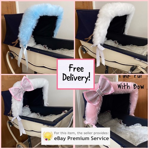 Luxury fur hood - trim, for
