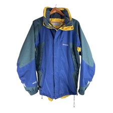 Sprayway Reaction XCR Men’s Blue Yellow GORE-TEX Waterproof Jacket Size M