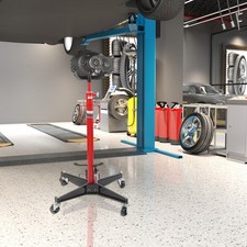 Hydraulic Transmission Jack Gearbox Swivel Mobile 500KG Vertical Gear Lift Stand