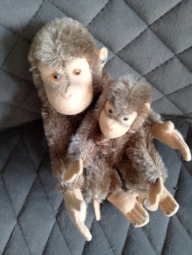 Steiff monkeys vintage - steiff,