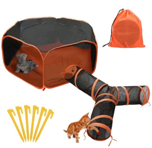 Outdoor cat enclosures - cat,