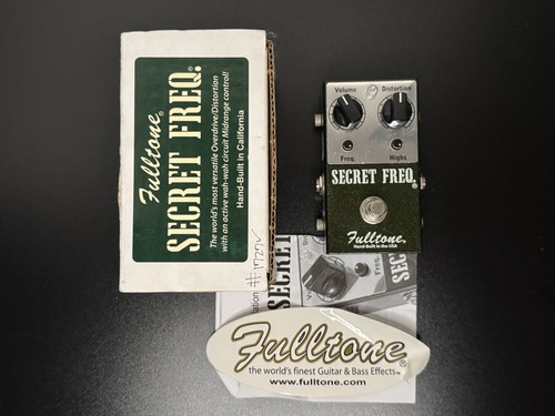 Fulltone secret freq overdrive - fulltone,