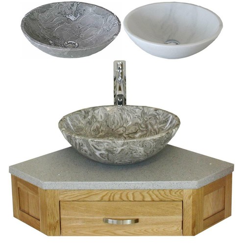 Bathroom vanity unit - vanity, oak