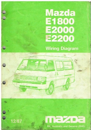 Mazda e1800 e2000 - e1800, e2200