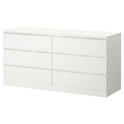 Ikea malm drawer chest white - 6,