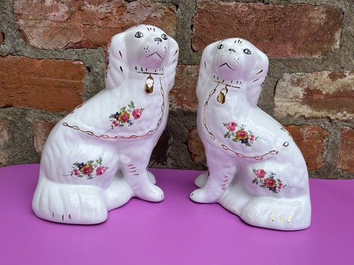 Pair vintage staffordshire - pair, of