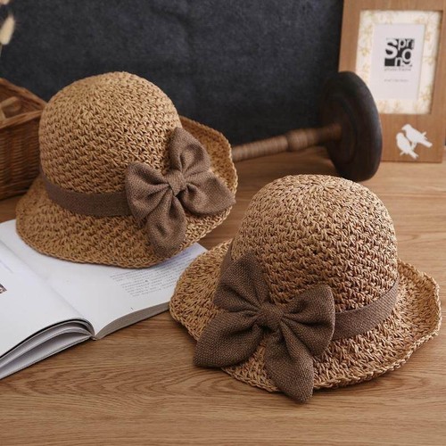 Elegant woven straw sun hat - elegant,