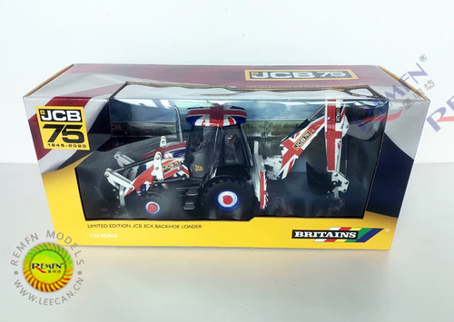 Jcb 75th britains scale - 75th,