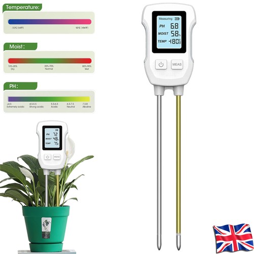In1 soil tester digital - 3, ph