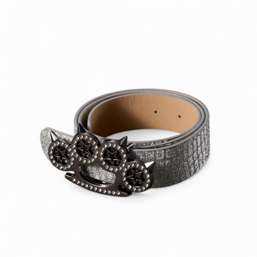 Silver croc embossed - croc,