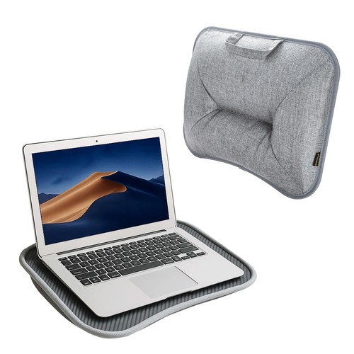 Portable laptop lap desk - desk, tray