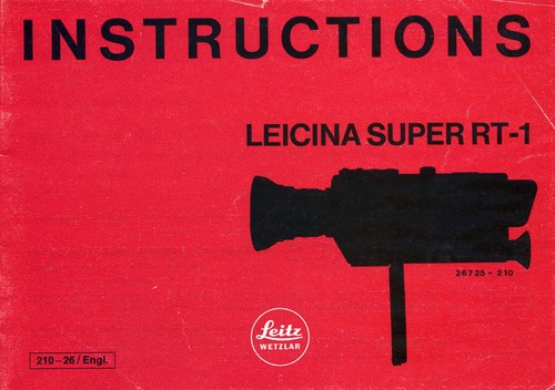 Leica leicina super 1 - leicina, rt-1
