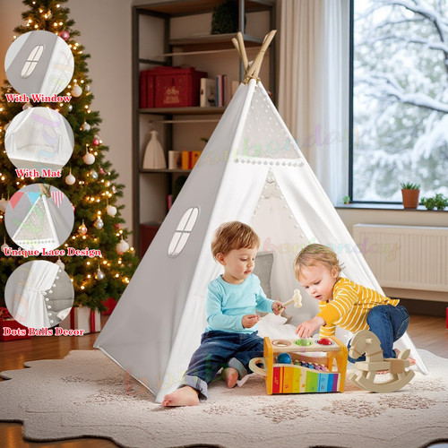 Large children indian - children, tent