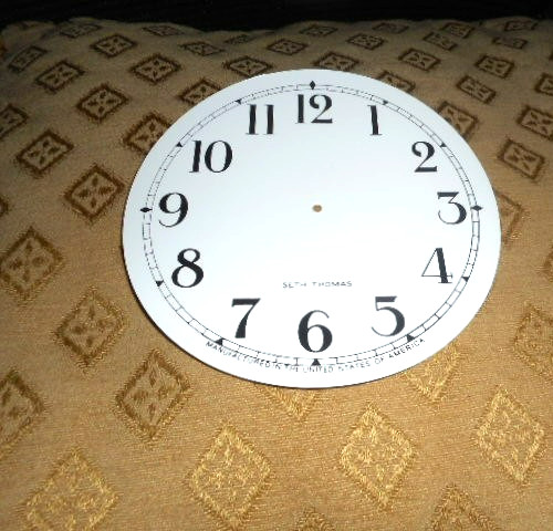 Seth thomas clock dial - clock, face