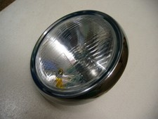 Honda CB400/4 CB400F Four Headlight Head Light Glass & Chrome Rim