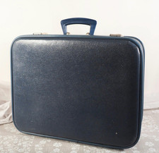 Vintage Small Blue Suitcase