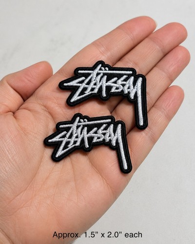 2pcs stussy embroidered - 2pcs,
