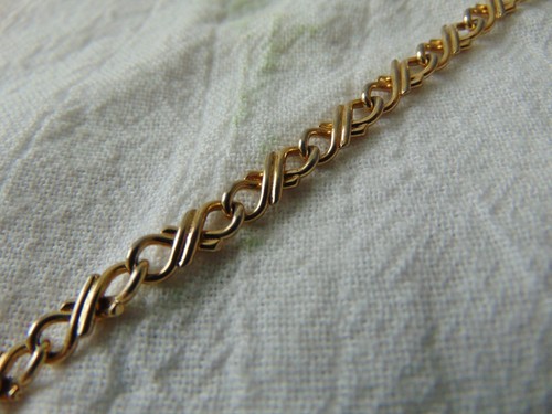 Vintage gold plated charm - plated,