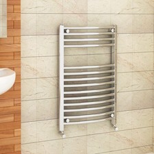 800 x 300mm Curved Chrome