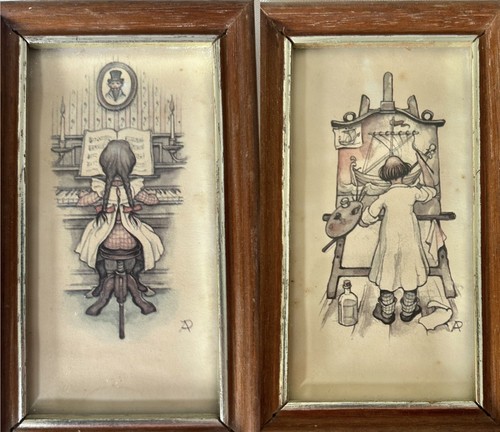 Vintage anton pieck miniature - vintage,