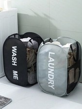 Mesh Pop-Up Laundry Basket –