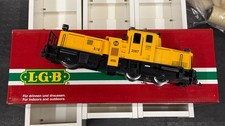 LGB 20670 G Scale Diesel Track Cleaning Locomotive Yellow/Black