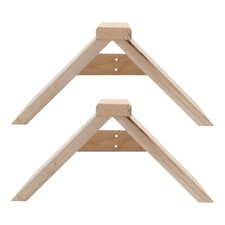 2PCS Pigeon Rest Stand Wooden Perch Rack for Pet Birds Parrots and Doves