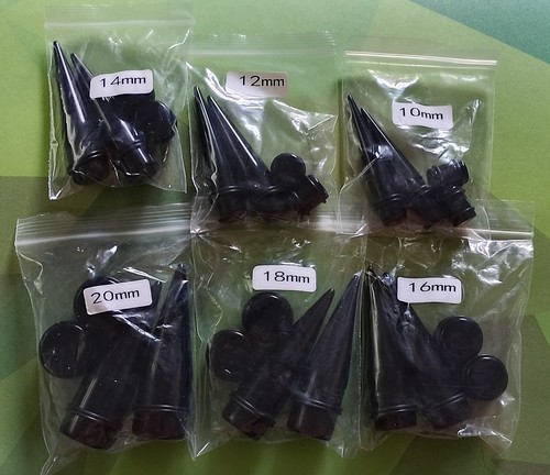 Ear stretching kit - stretching, (pairs)