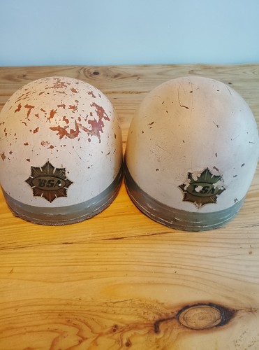 Bsa vintage motorcycle helmets - bsa,