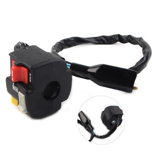 Light kill start handlebar - light/kill/start, l/h