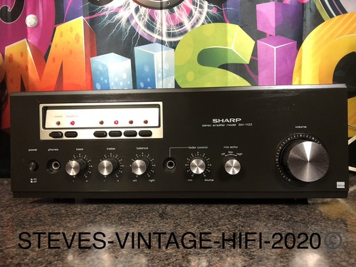 Sharp 1122h stereo - sharp, sm-1122h
