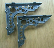 PAIR of LUNAR Cast iron