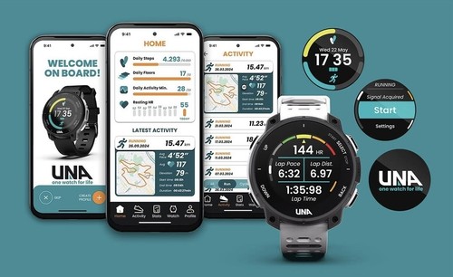 Una modular gps watch - modular,