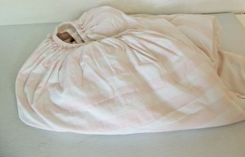 Full size stripe - pink, fitted