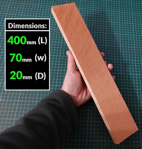 Wood genuine leather - xl,