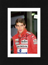 8X6 Mount AYRTON SENNA Signed