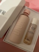 Dior Pink Water Bottle Glass
