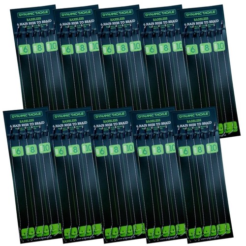 Hair rigs 12lb - x,