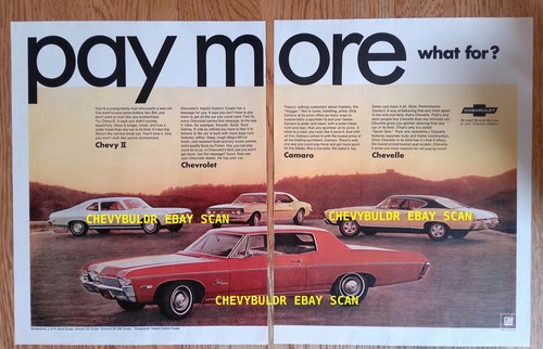 1968 chevy cars vintage - 1968,