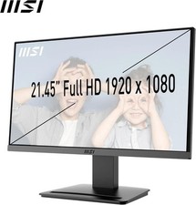 MSI PRO MP223 E2 21.45-Inch Full HD Office Monitor -Tilt-Adjustable - Refurb