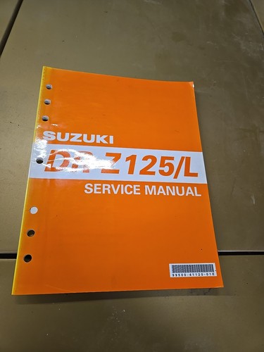 Suzuki z125l service manual - dr-z125l,