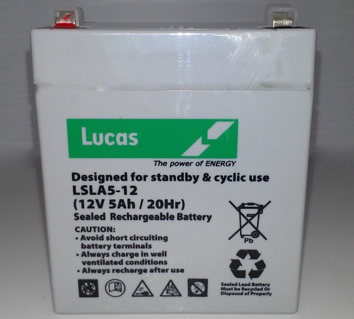 12v 5ah ion - block, rocker