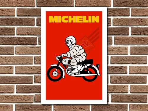 Michelin man motorcycle - motorcycle, metal