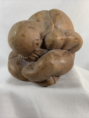 Vintage hand carved wooden - vintage,